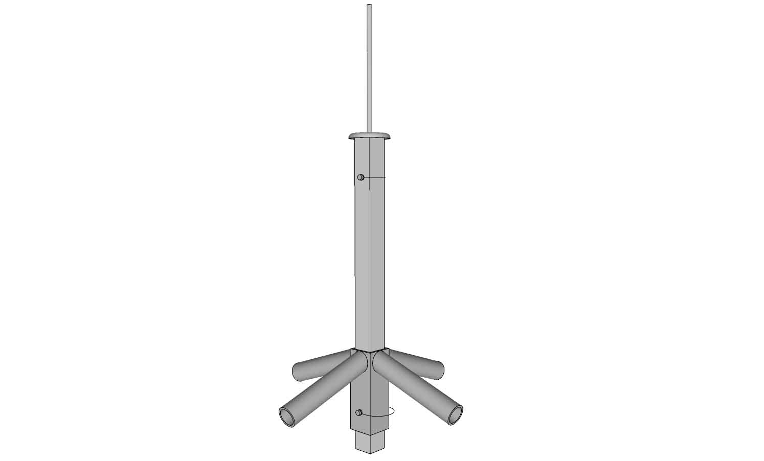 10x10 frame tent mast